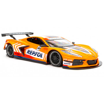 Corvette C8.R n.40 Repsol Livery Orange