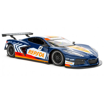 Corvette C8.R n.41 Repsol Livery Blue