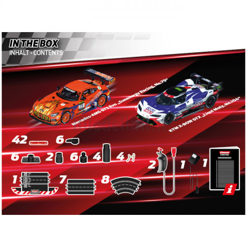 Pista Elettrica Carrera Evolution Flames and Fame