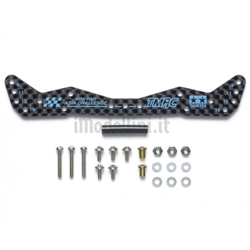 Piastra Supporto Anteriore Carbon HG 1.5mm Asia Challenge