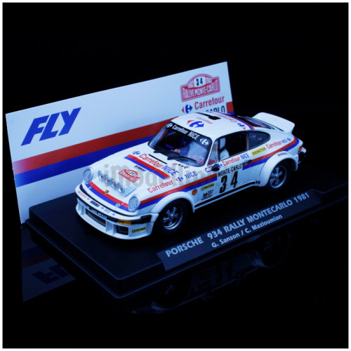 Porsche 934 Rally Montecarlo 1981 Carrefour n.34