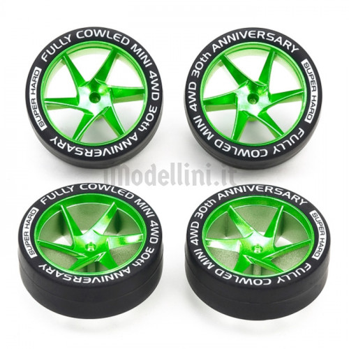 Cerchi Verdi con Gomme Lp Fully Cowled 30th Anniversary