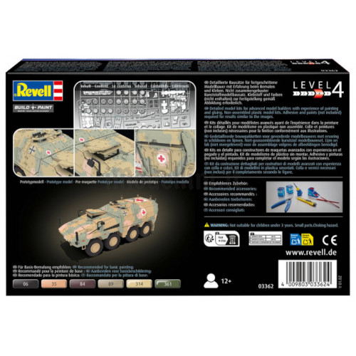 Veicolo Corazzato GTK Boxer sgSANKfz 1:72