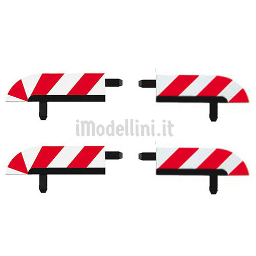 Cordoli Interni Terminali per Curve Paraboliche