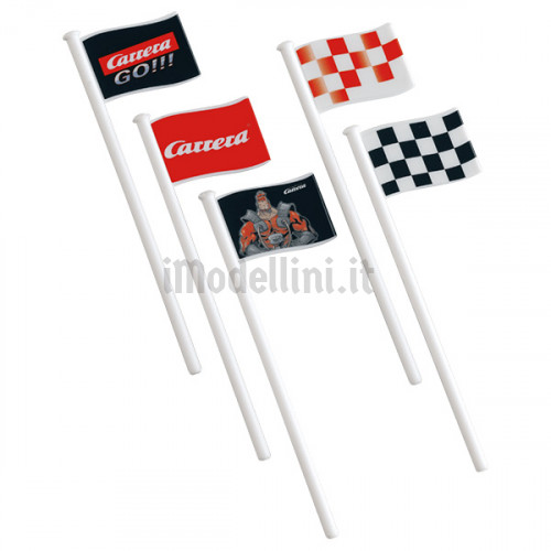 Bandiere Decorative per Piste Carrera GO!!!