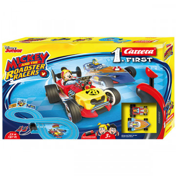 Pista Carrera First Mickey and the Roadster Racers 2,4 metri