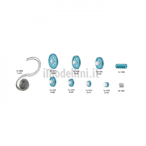 Serie Accessori - Kit Ruote Dentate ed Ingranaggi