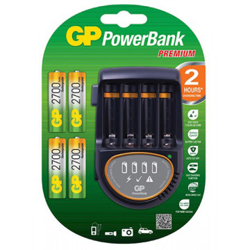 GP Power Bank Premium Caricabatterie Veloce da 2 ore